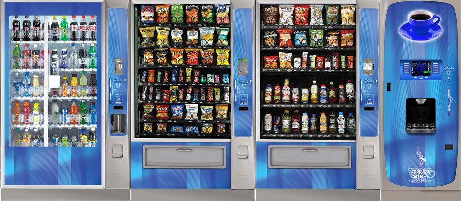 Different Vending Machines — Chicago, IL — Avcoa Vending