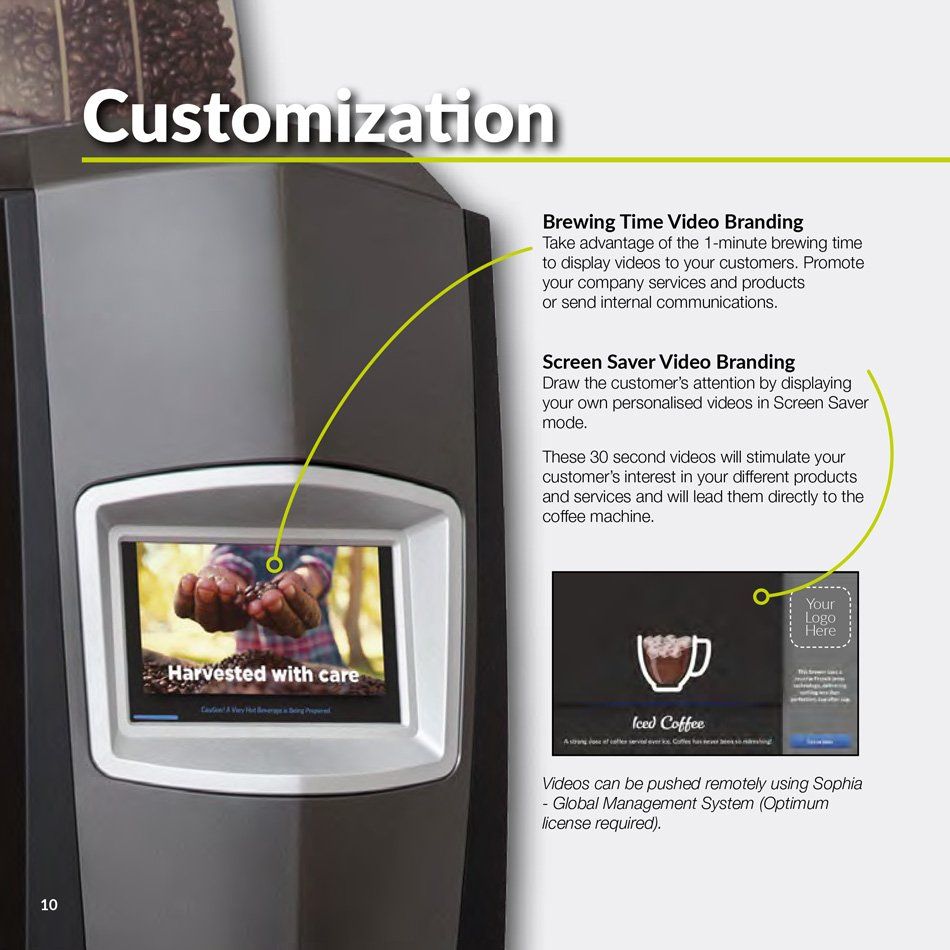 Meet Your New Encore Lite Brochure Tenth Page — Chicago, IL — Avcoa Vending