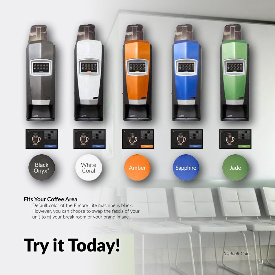 Meet Your New Encore Lite Brochure Eleventh Page — Chicago, IL — Avcoa Vending