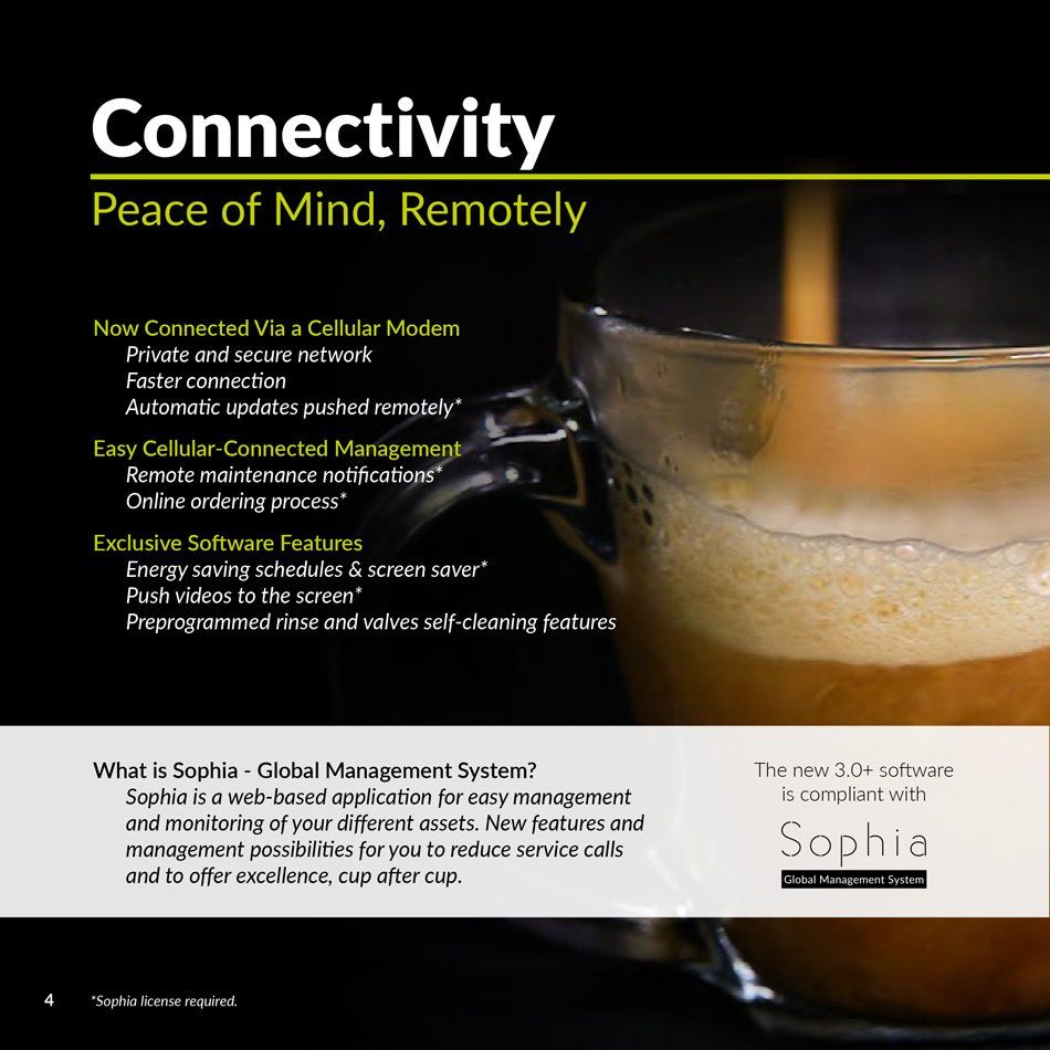 Meet Your New Encore Lite Brochure Fourth Page — Chicago, IL — Avcoa Vending