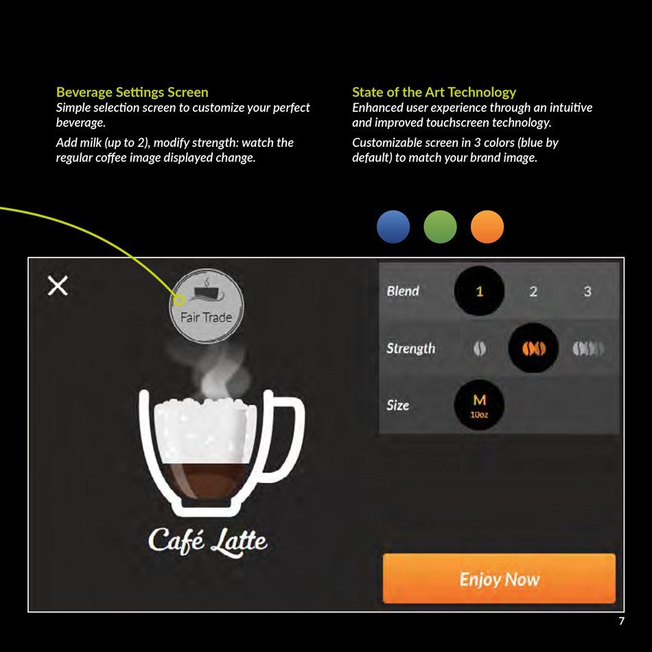Meet Your New Encore Lite Brochure Seventh Page — Chicago, IL — Avcoa Vending