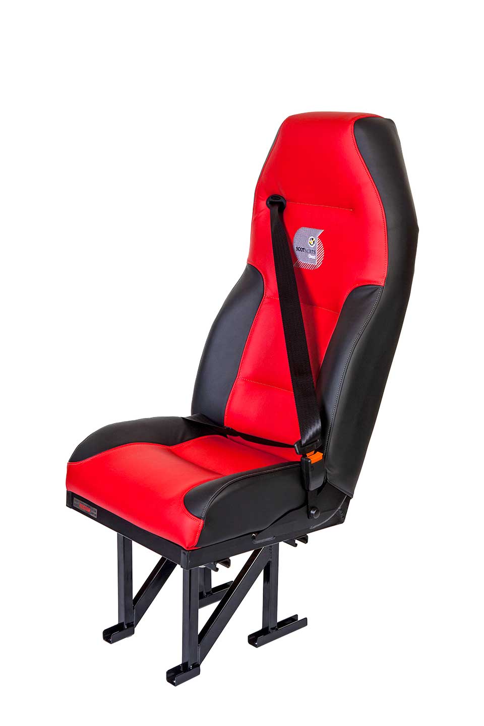 Red and black San Carlos Deluxe High back seat