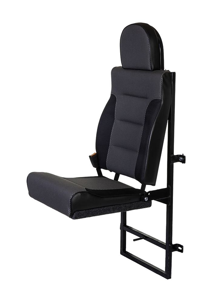 Product Spotlight Flip-up Seats - seat down