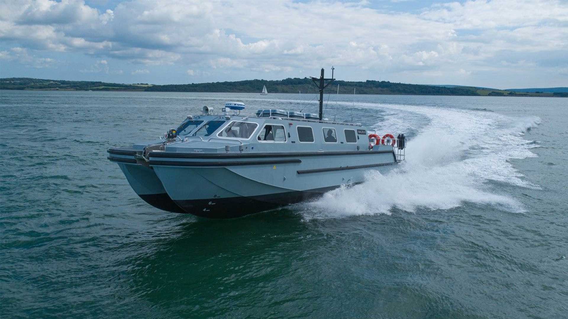 Naval Training Boats Fitted With Scot Seat KPM Marine Products