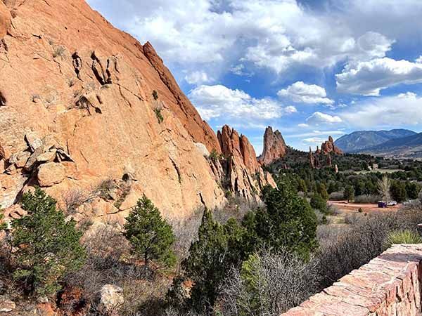 Garden of the Gods, les énormes formations rocheuses rouges