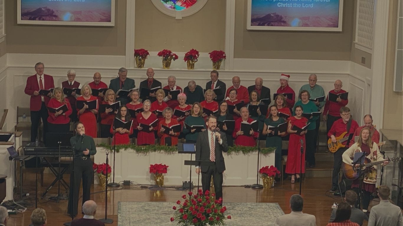Choir at Wilkesboro Baptist Church
