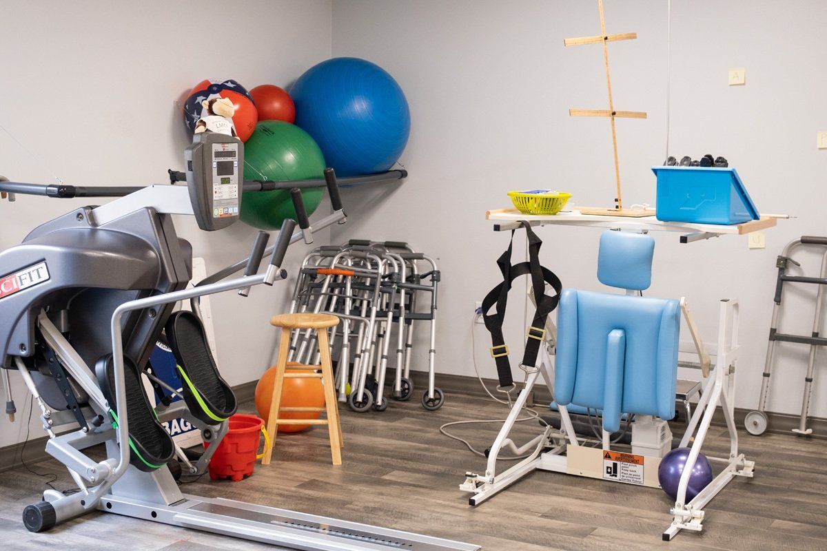 Exercise Equipment at Lenawee Medical Care Facility in Adrian, MI