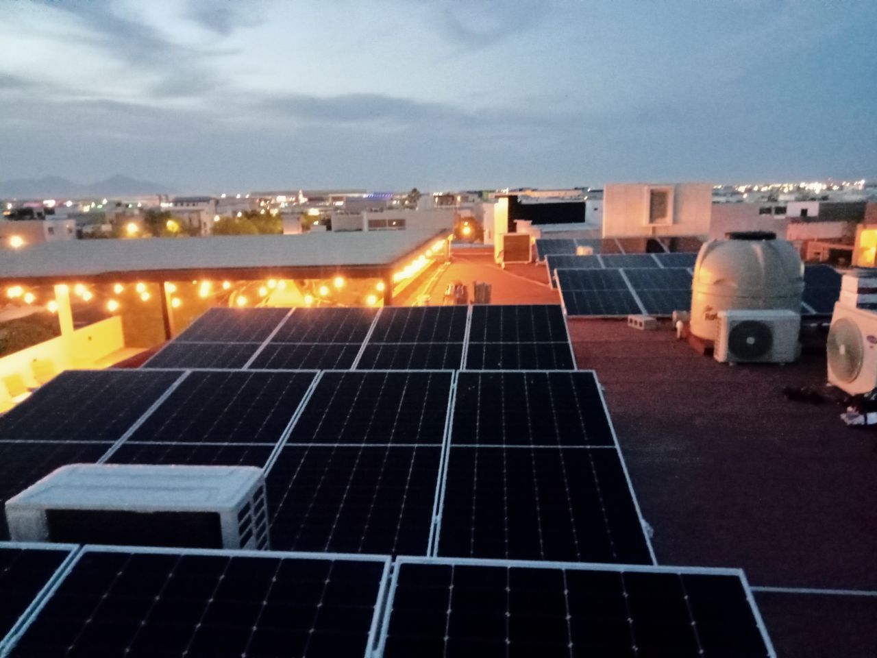 Instalación 12 Modulos 550W