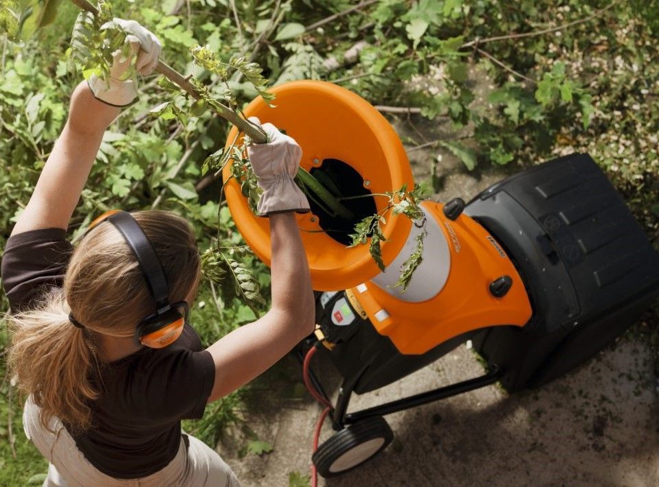 Gartenhäcksler von Poppenberg Gartentechnik