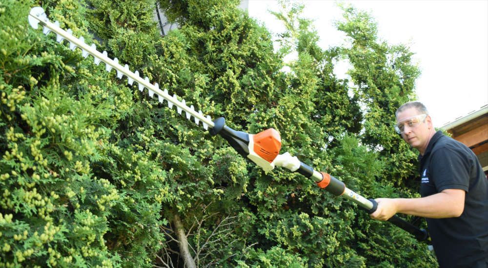 Heckenschneider von Poppenberg Gartentechnik