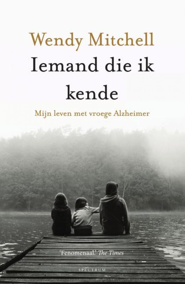 A book by wendy mitchell titled iemand die ik kende