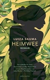 Een boek van luiza sauma heeft een silhouet van een vrouw op de cover