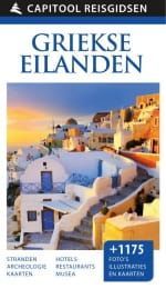 The cover of a book titled griekse eilanden
