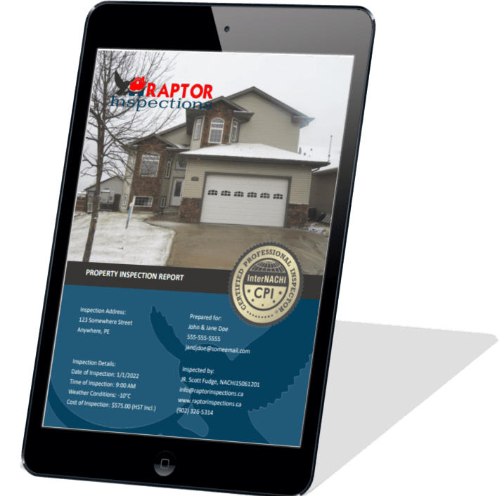 Raptor Inspections' Home Inspector Reports