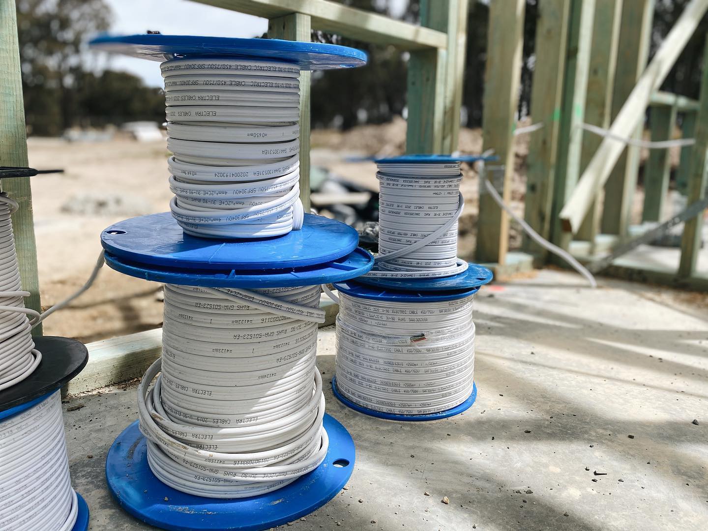 Rolled Wires — Electrical Contractors in Walcha, NSW