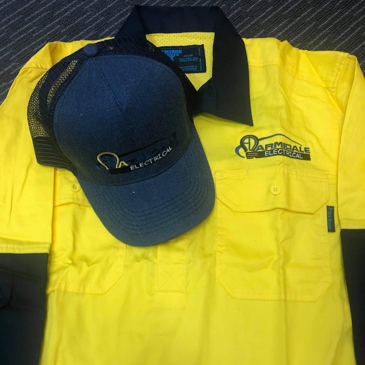 Armidale Electrical Uniform — Electrical Contractors in Armidale, NSW