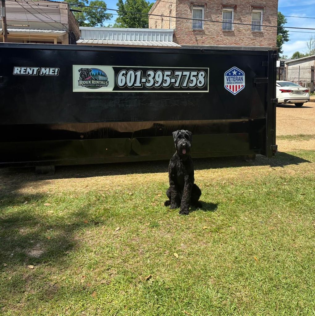 Roux Rental dumpster