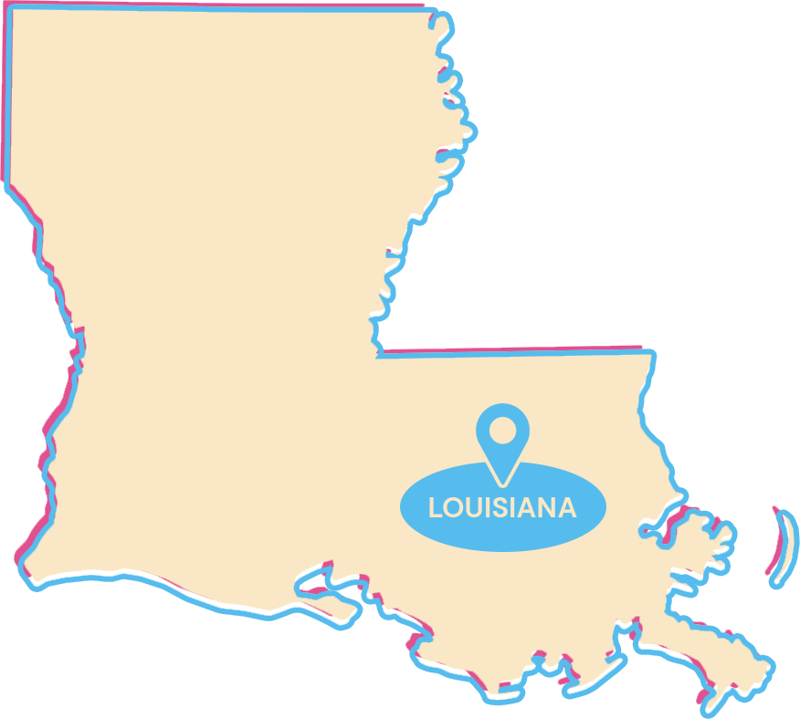 Louisiana Map