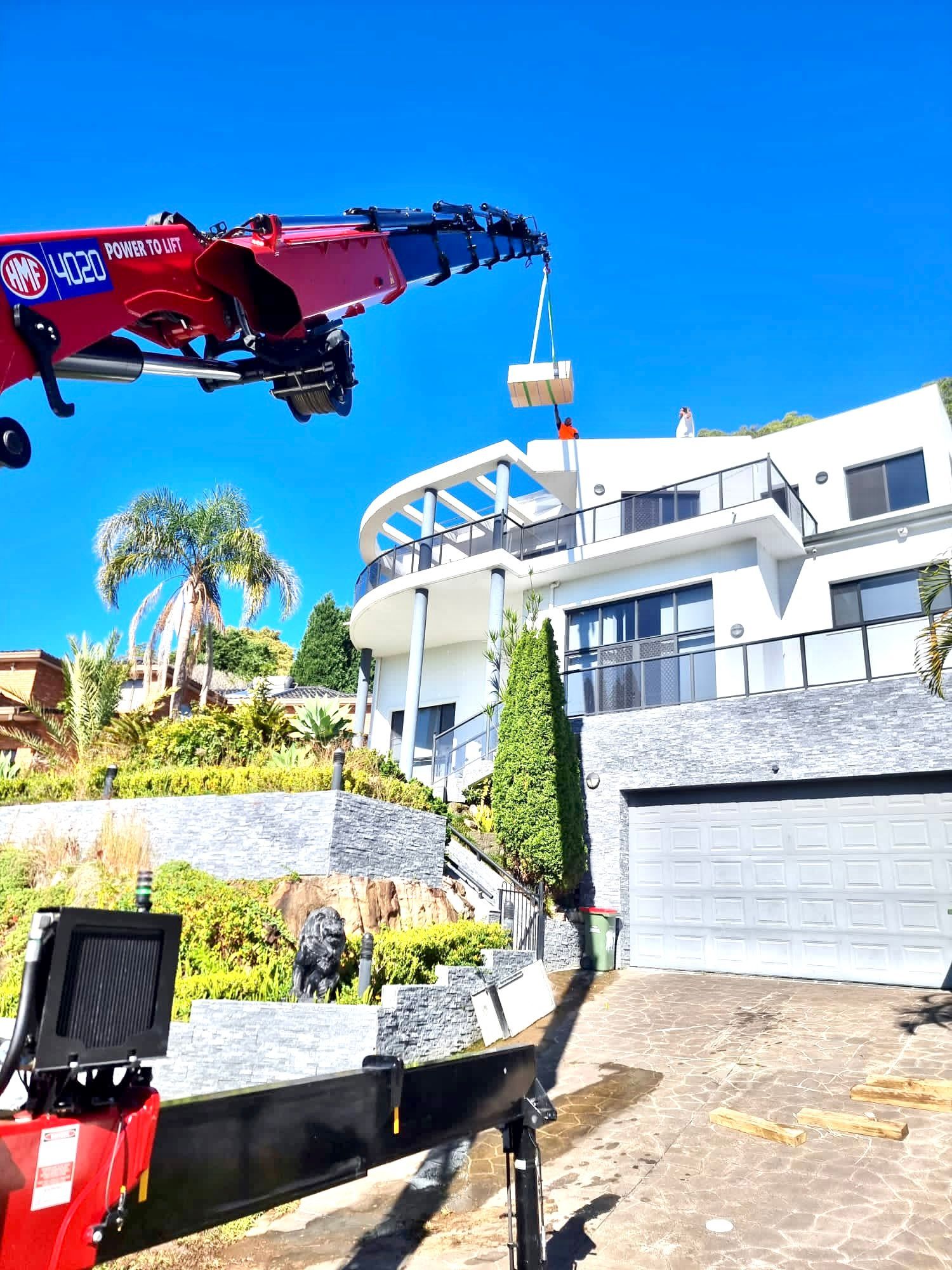 Heavy Appliance Easy Lifting — Sydney, NSW — Level8 Cranes