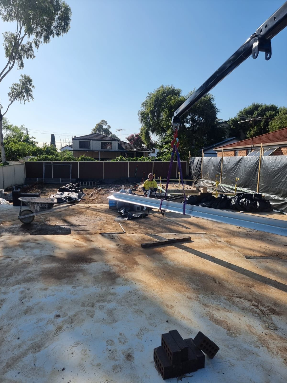 Merrylands Lifting Steels — Sydney, NSW — Level8 Cranes