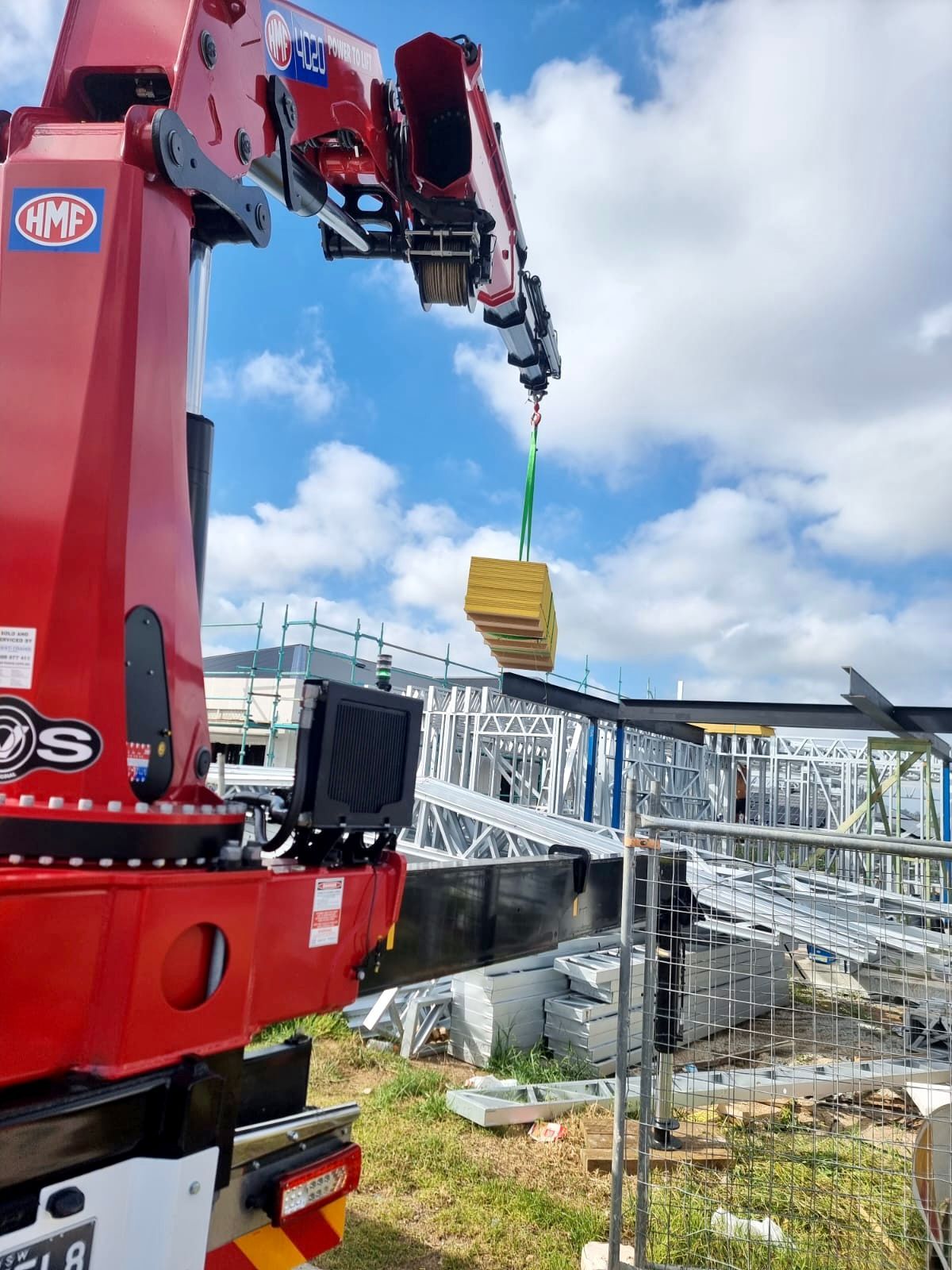 Lifting Yellow Steels — Sydney, NSW — Level8 Cranes