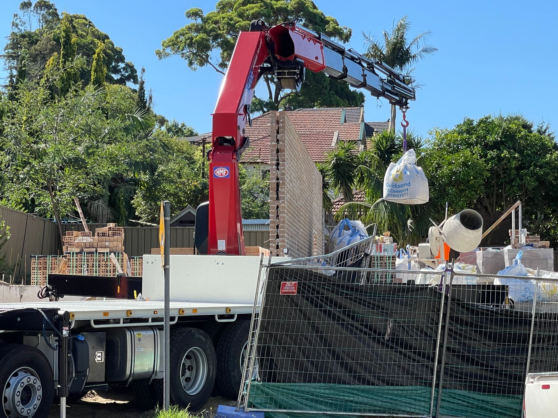 Earlwood Lifting Sands — Sydney, NSW — Level8 Cranes