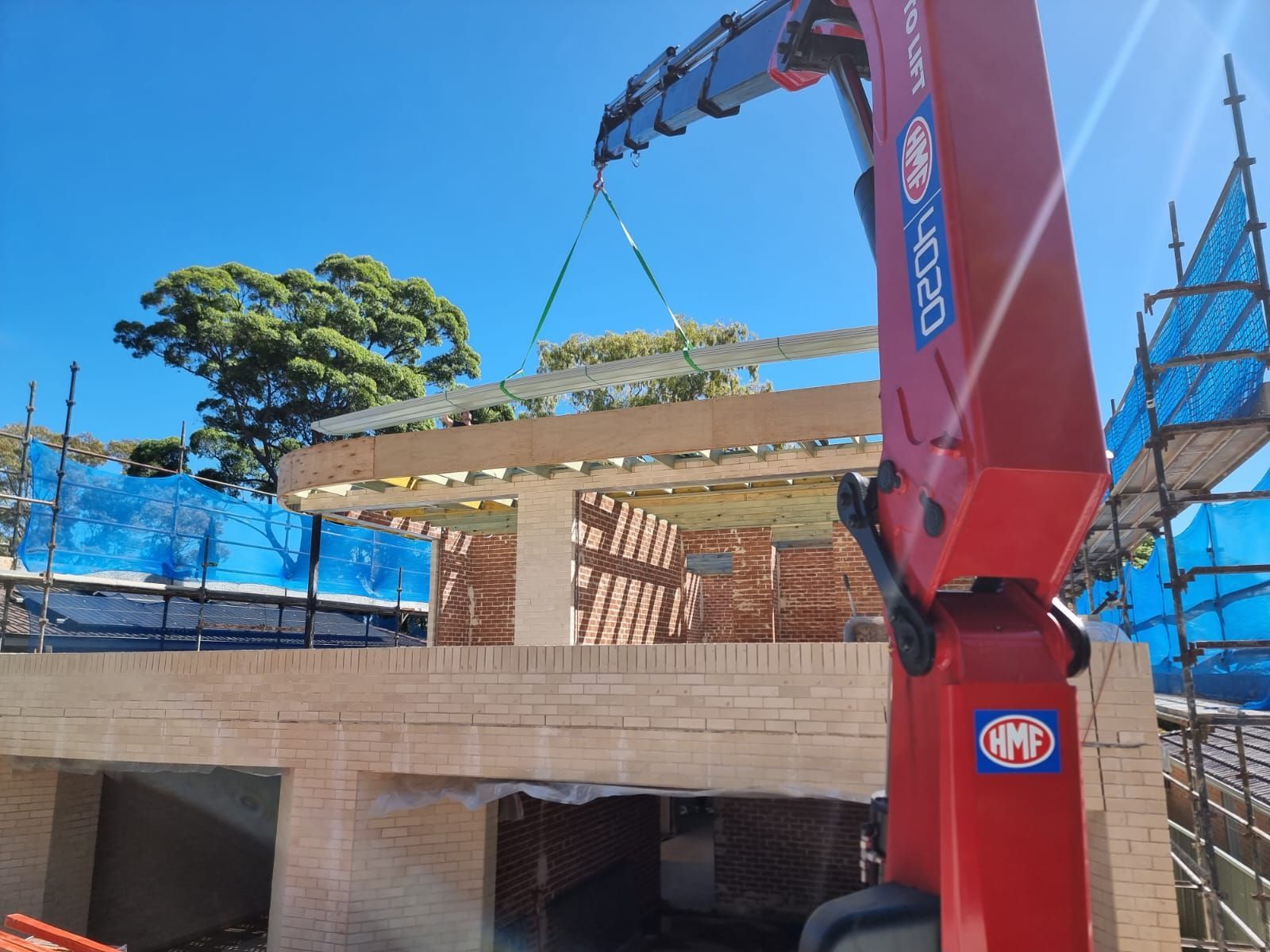 Deck Construction — Sydney, NSW — Level8 Cranes