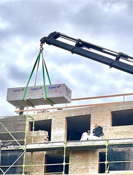 Lifting Hebel — Sydney, NSW — Level8 Cranes