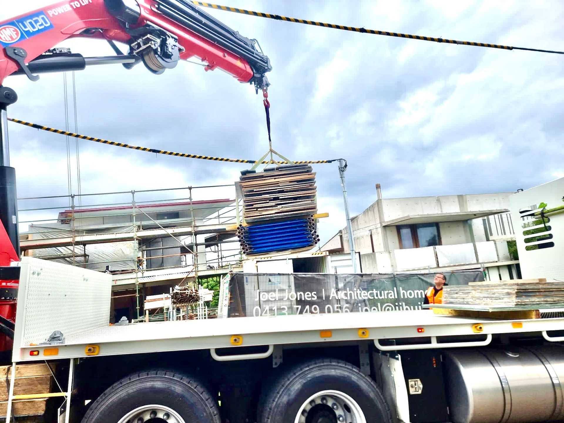 Unloading — Sydney, NSW — Level8 Cranes