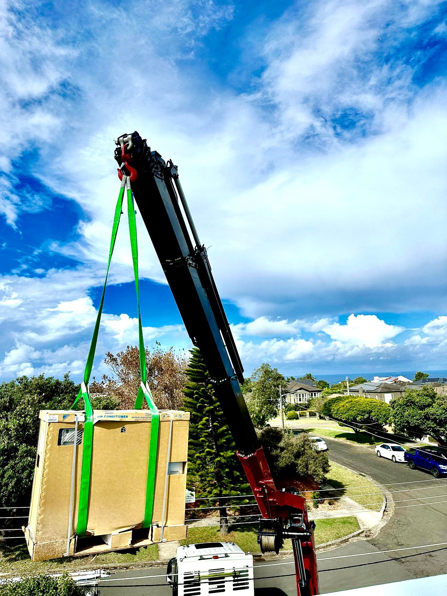 Secured Lift — Sydney, NSW — Level8 Cranes