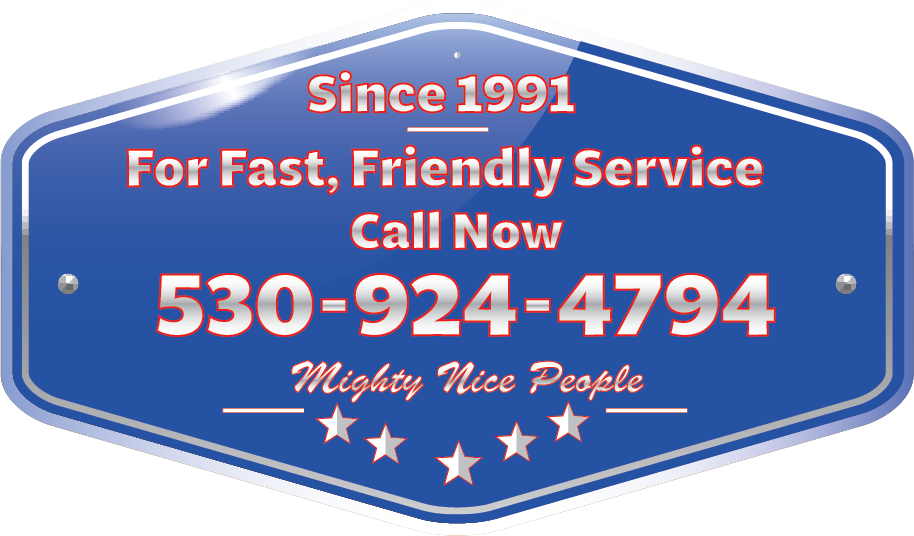 a black and gold sign saying since 1991 master plumbers mighty nice people