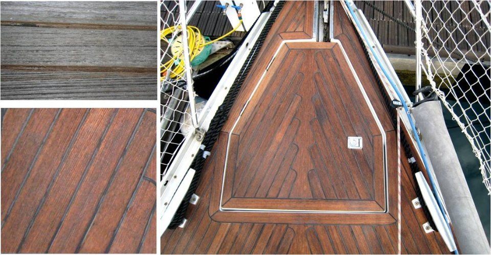 riparazione pavimento barca