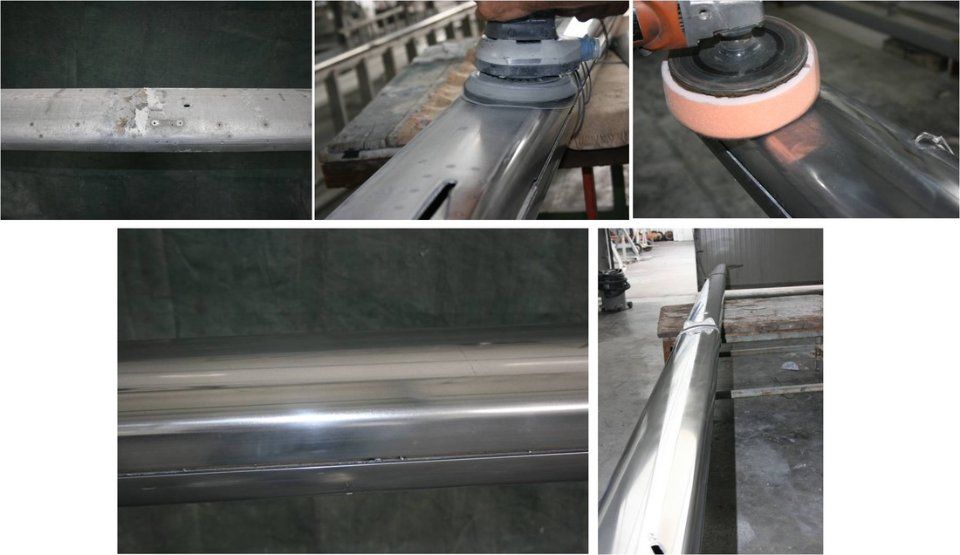 lucidatura di una barca