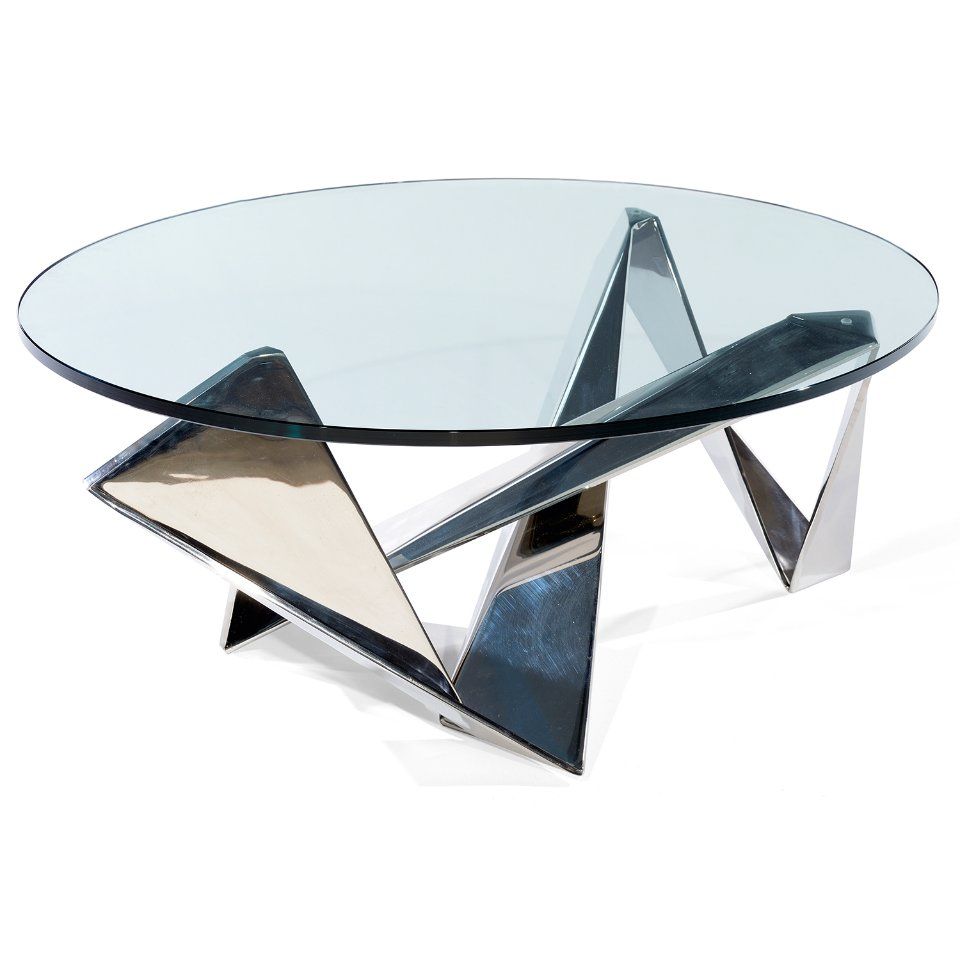 tavolo in vetro di design