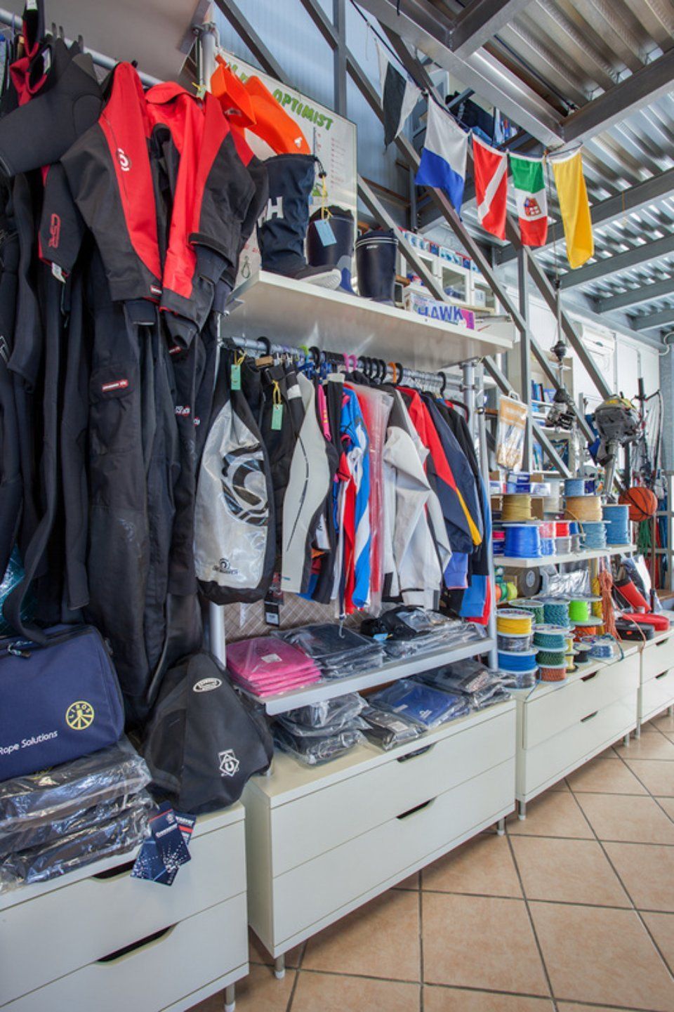 abbigliamento per sport nautici