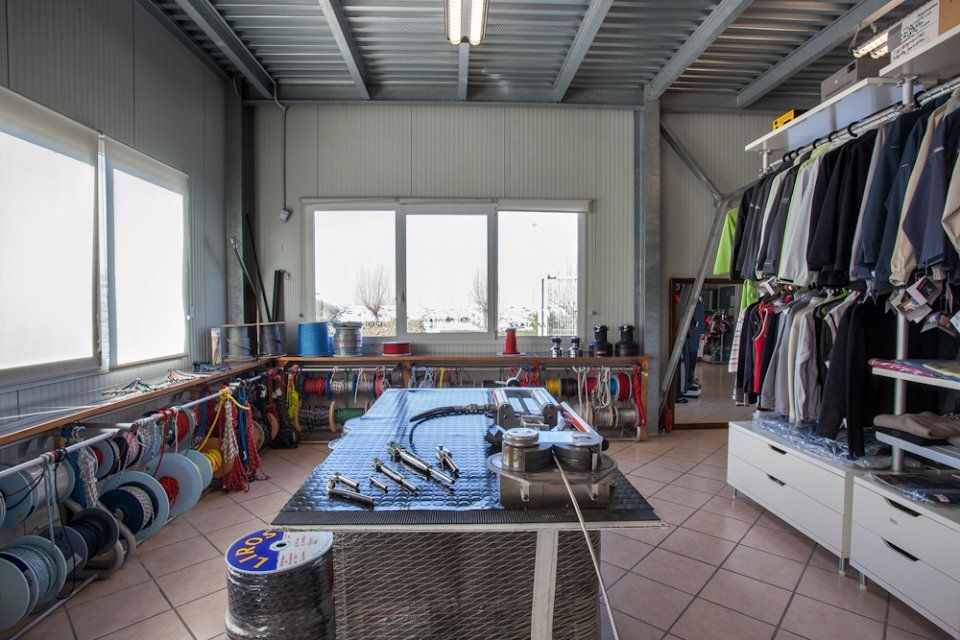 spazi interni del negozio