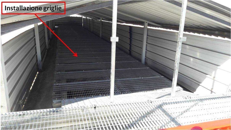 linee vita per capannoni industriali