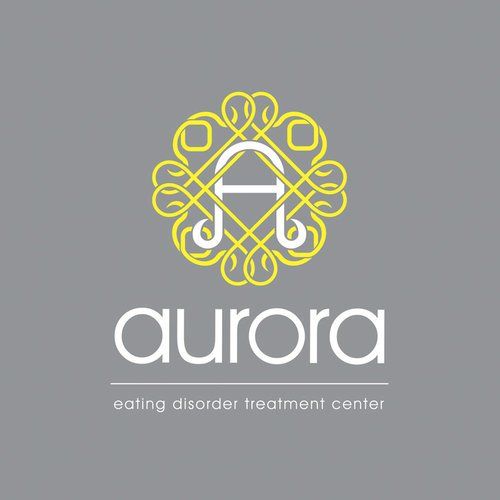 A logo for aurora eating disorder treatment center