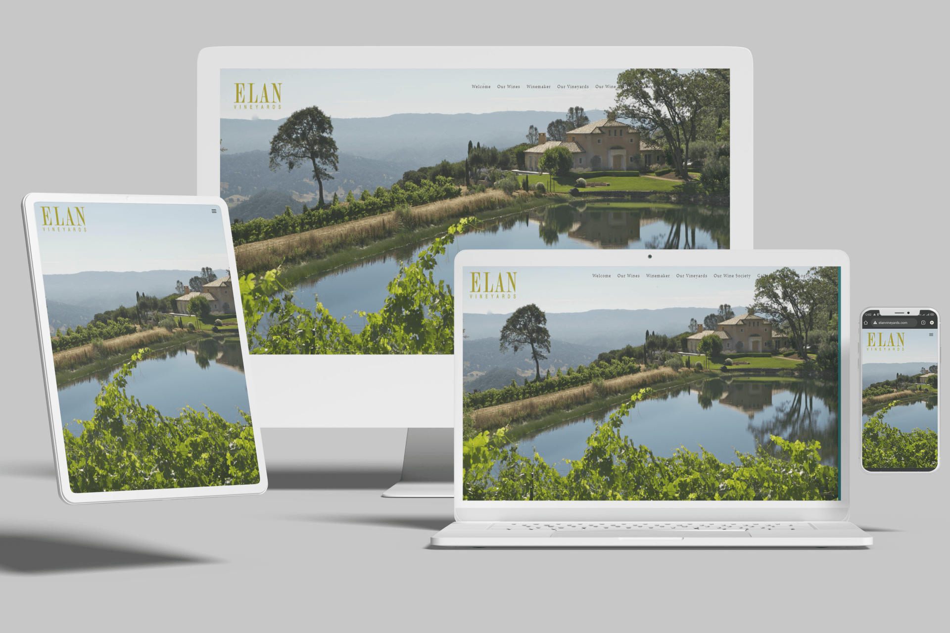 Squarespace for Vineyards