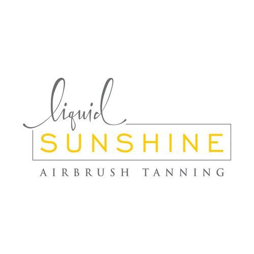 It is a logo for liquid sunshine airbrush tanning.