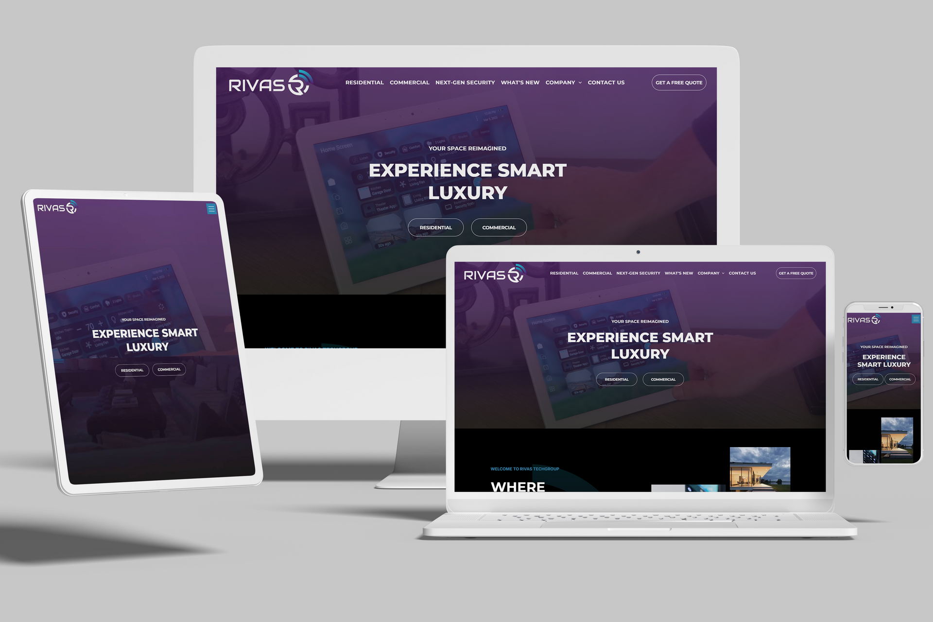 Luxury Automation Duda Website