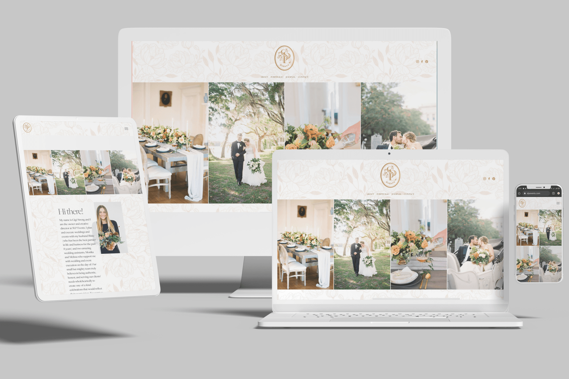 Squarespace for Wedding & Event Planner Websites
