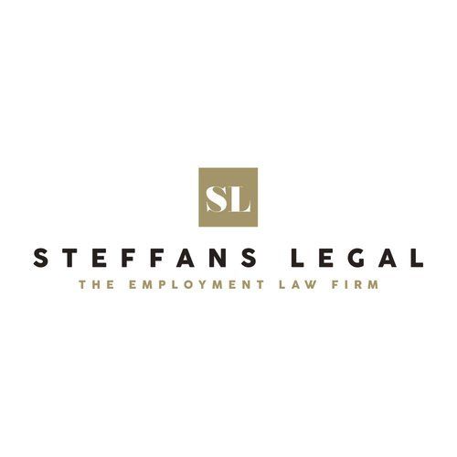 The logo for steffans legal is a employment law firm.