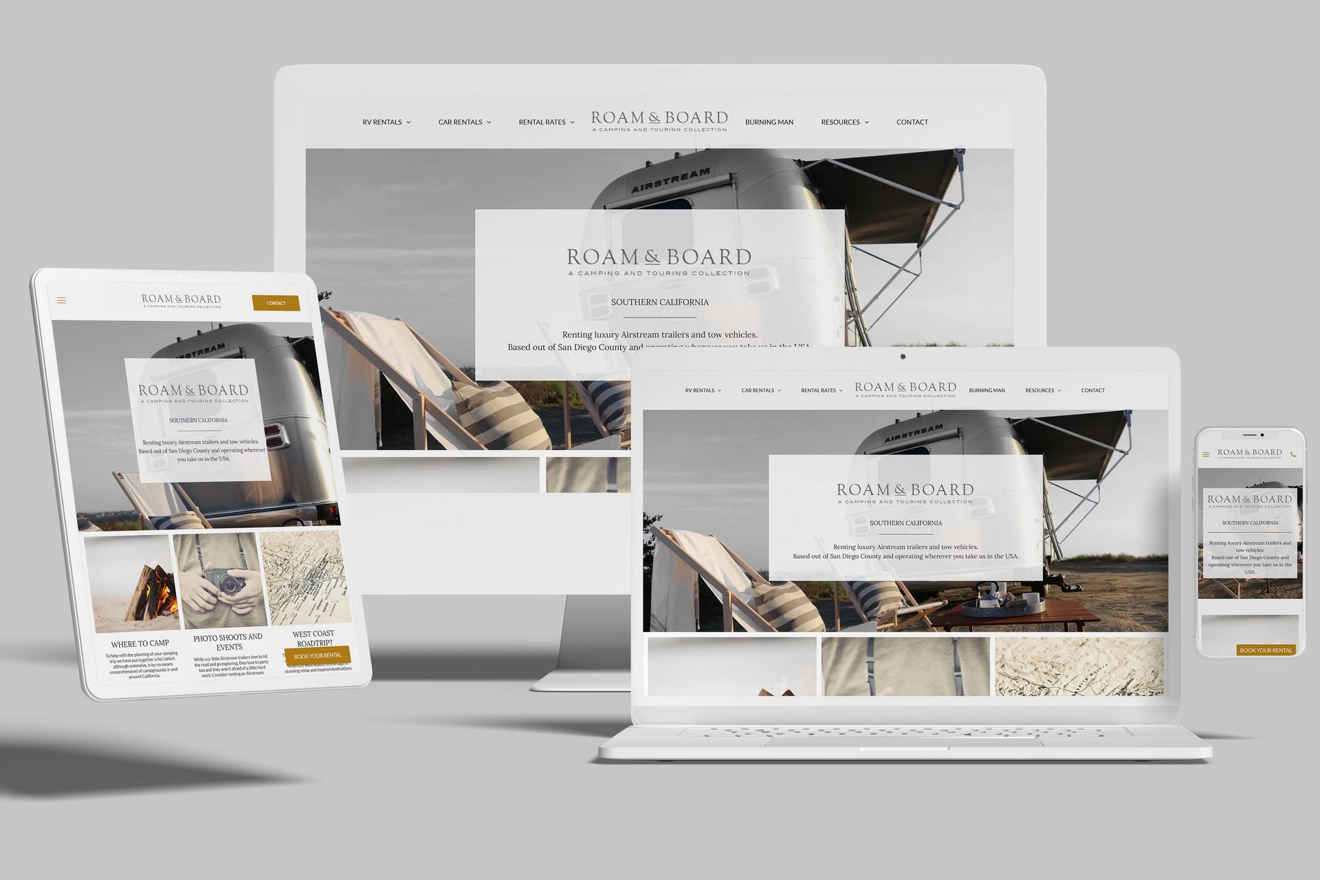 Luxury Road Trip Duda Website