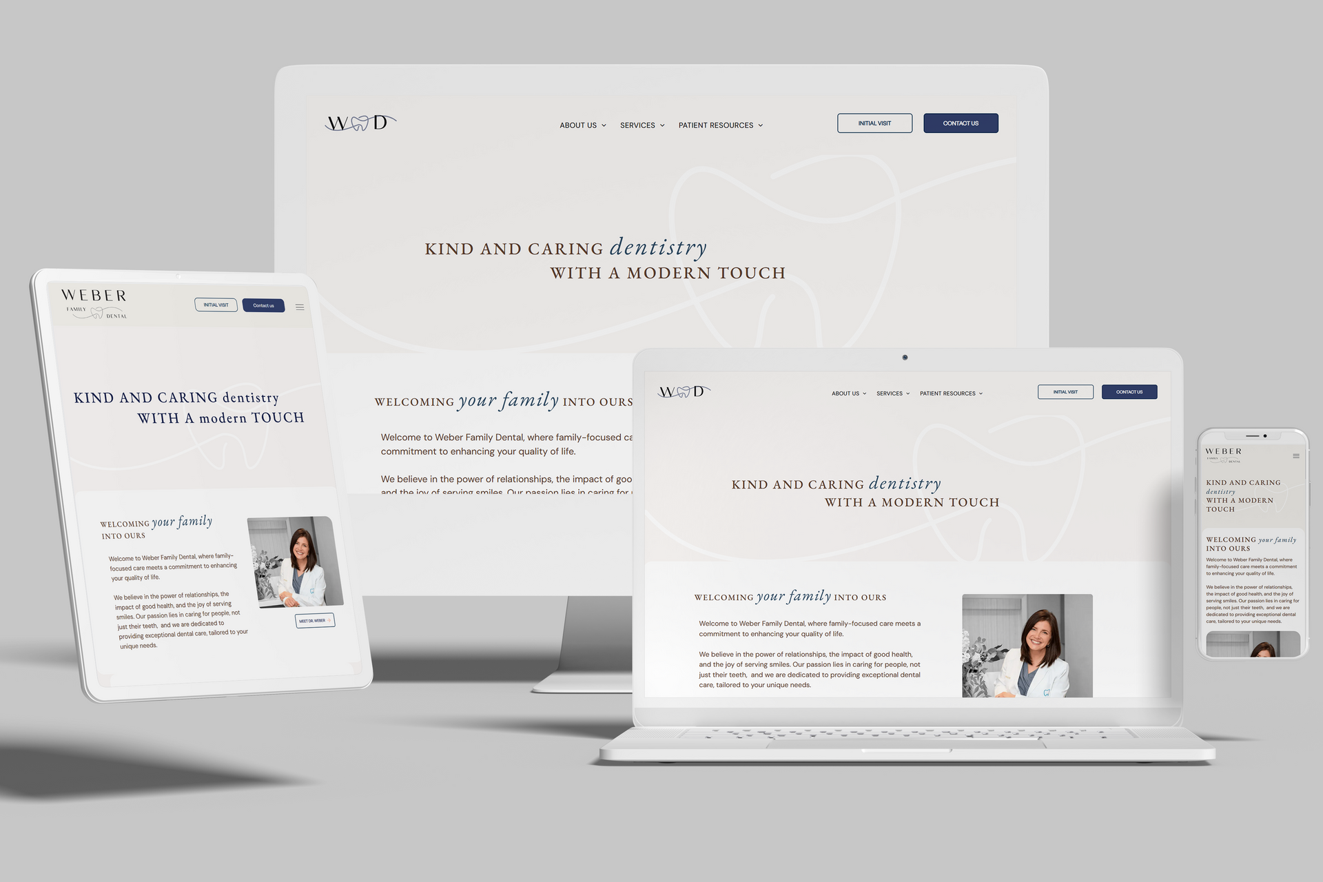 Duda Dentist Website Redesign