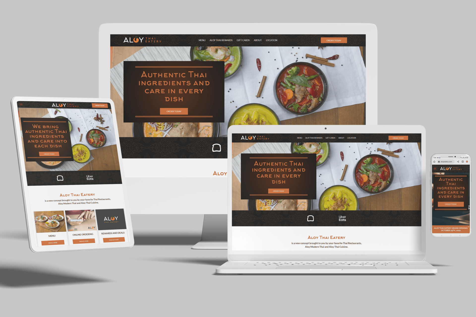 Duda Denver Thai Restaurant Website