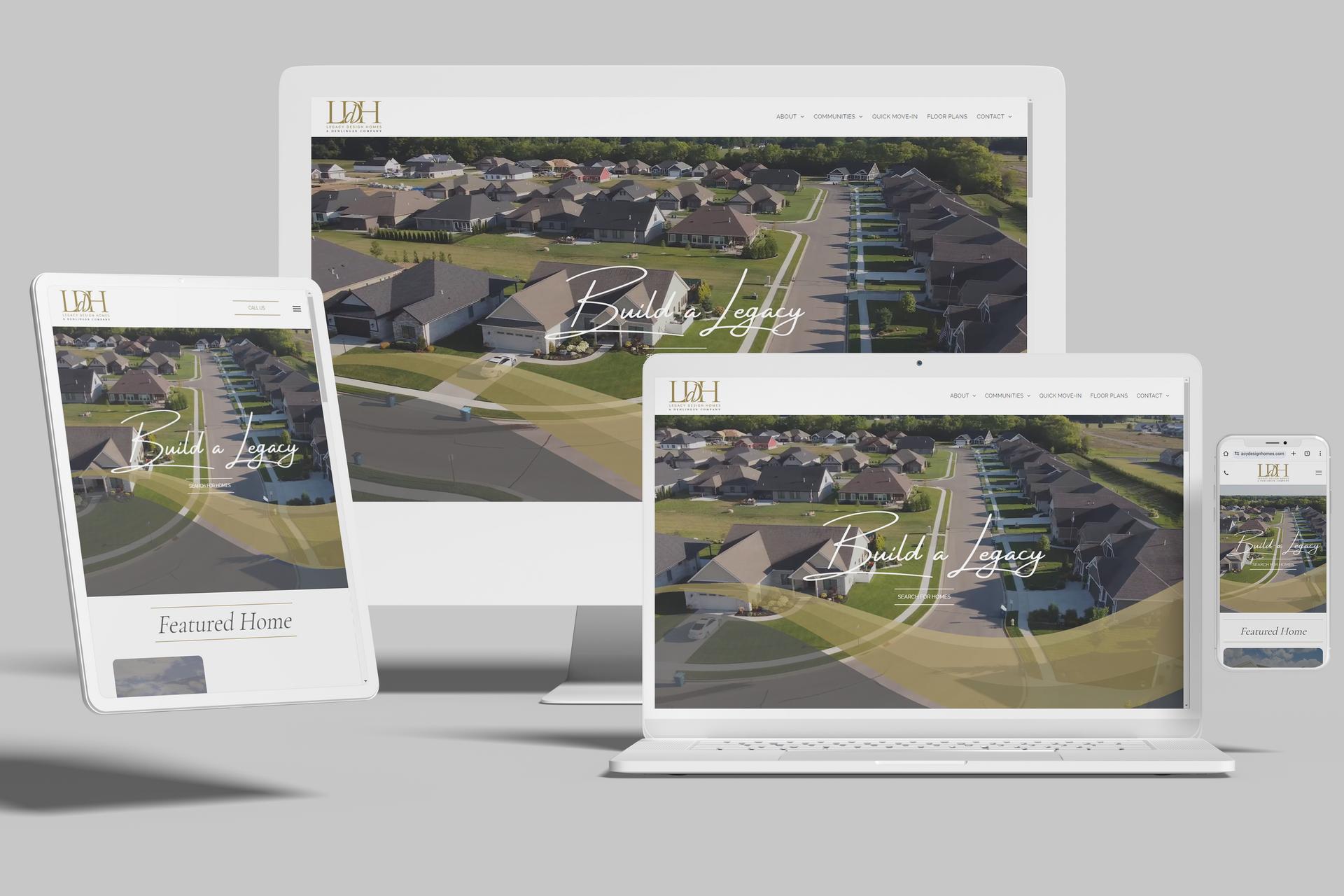 Duda Ohio Home Builder Website