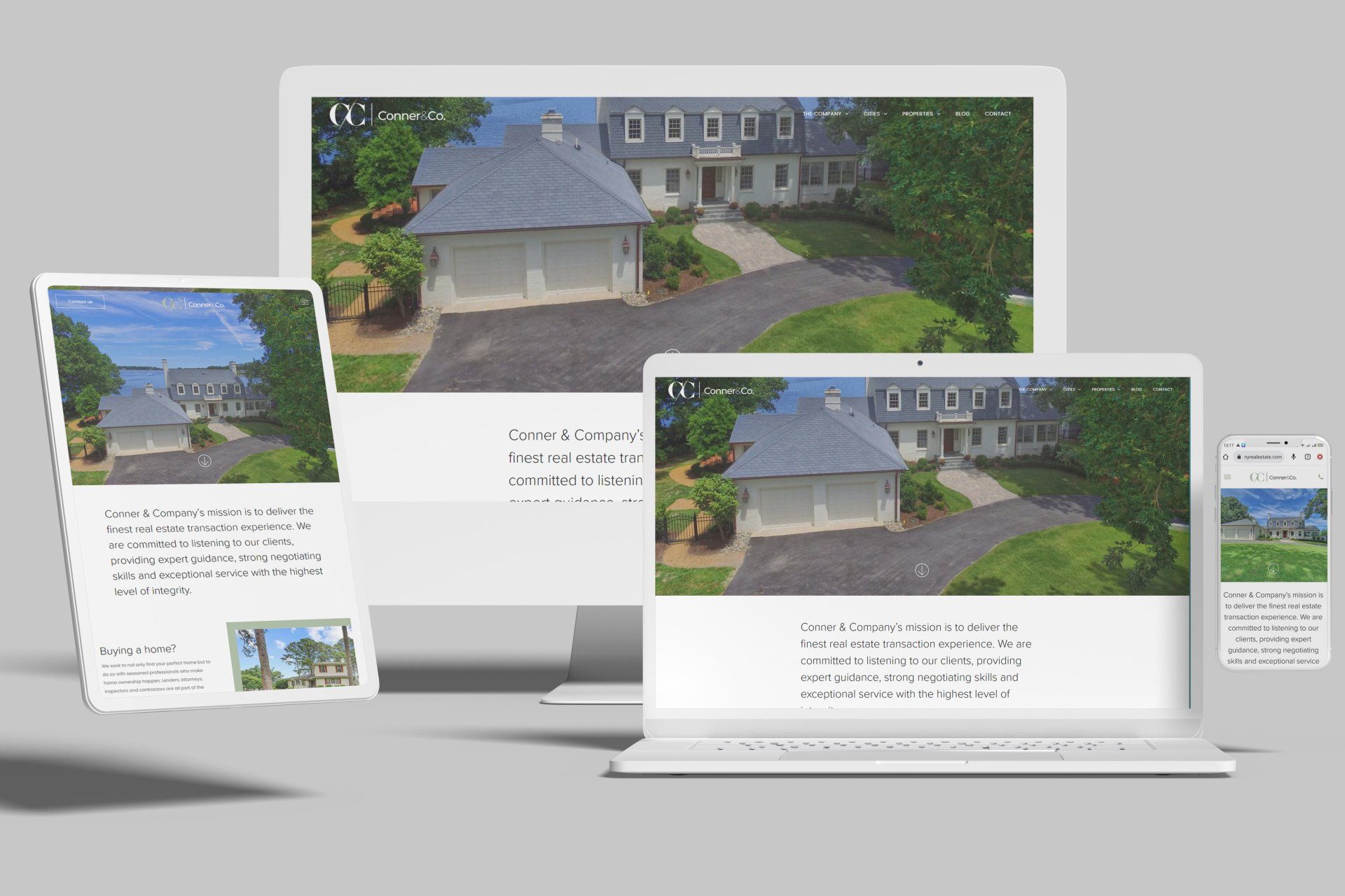 Duda Virginia Real Estate Agency Website