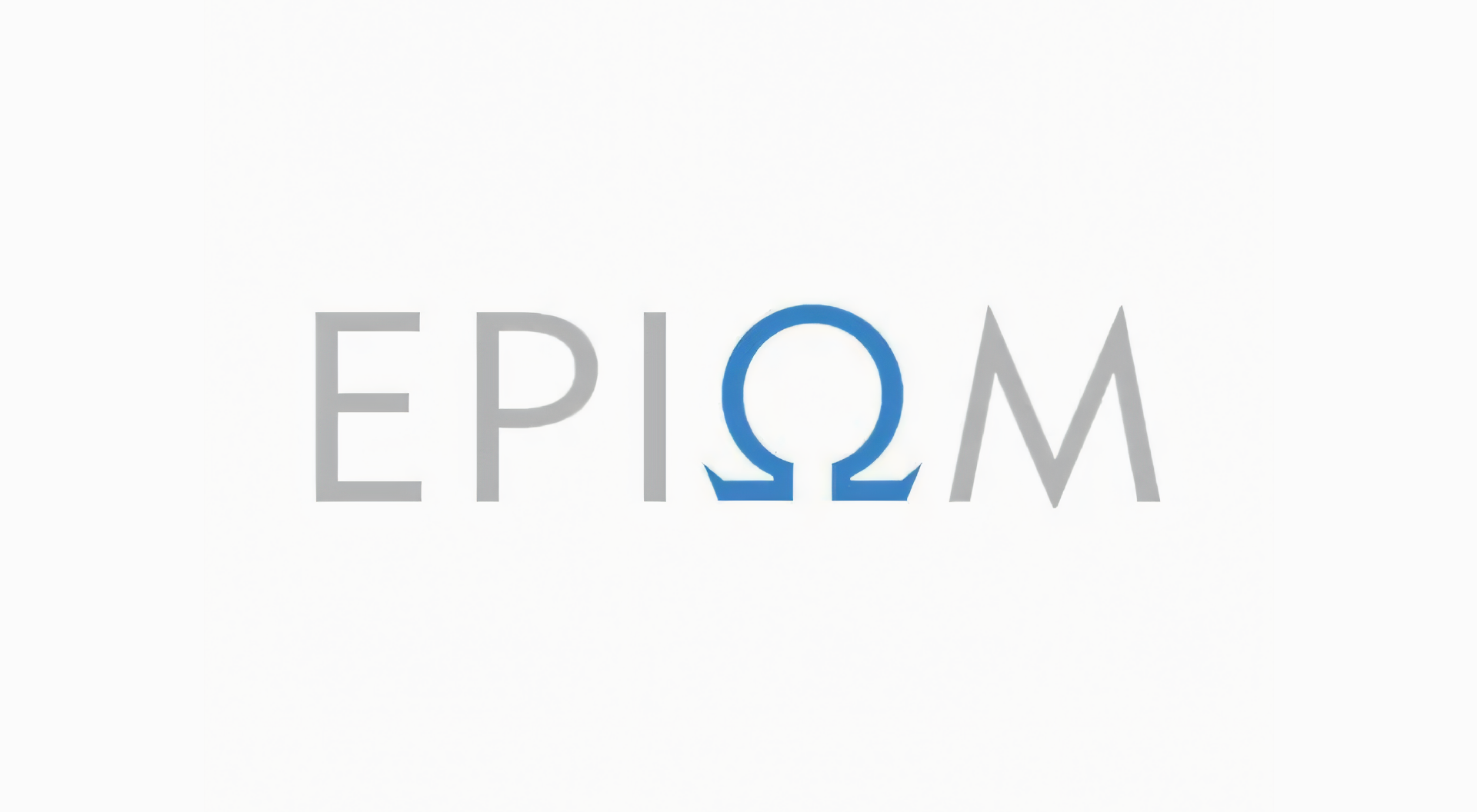 The word epiom is written in greek on a white background.