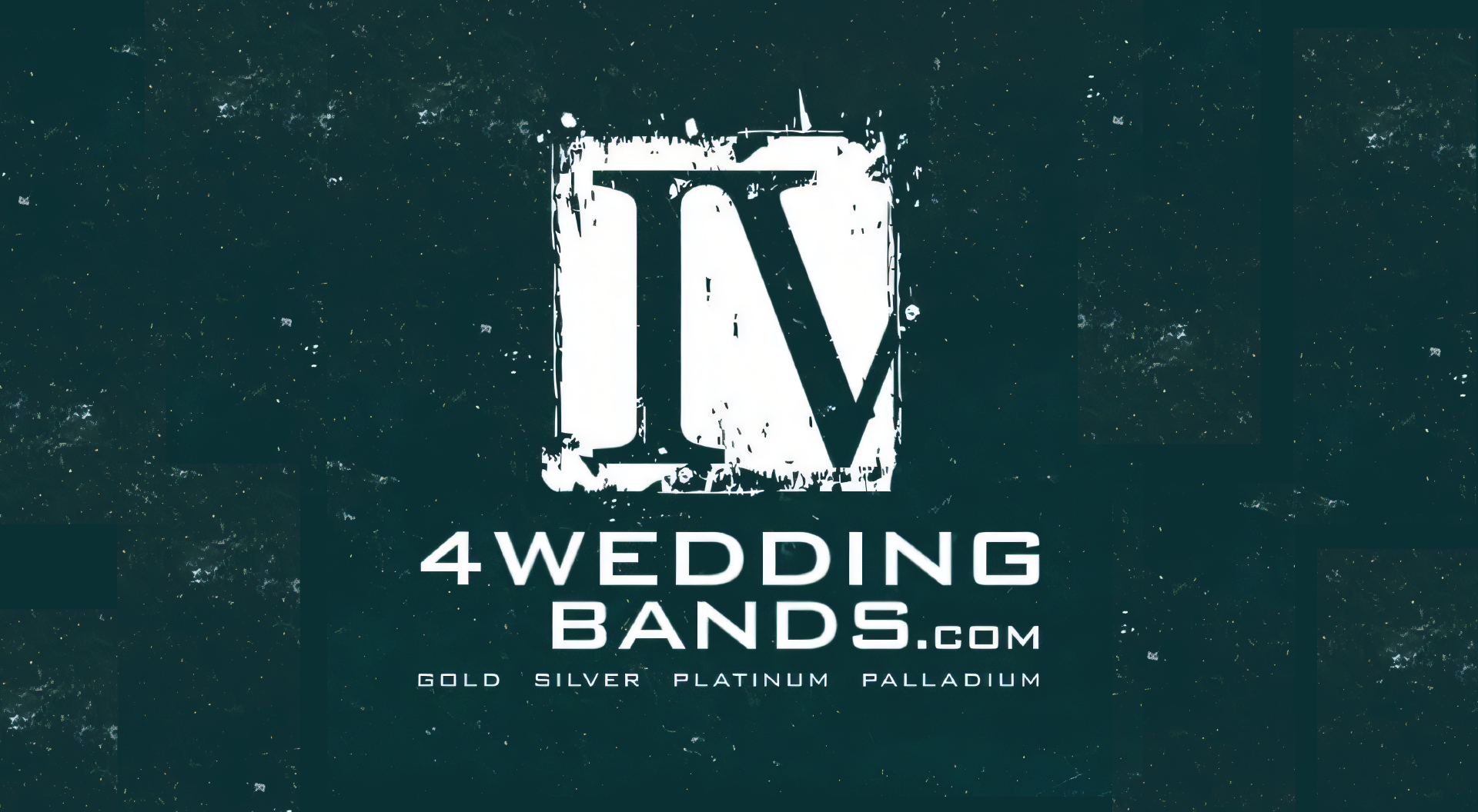 A logo for a company called 4 wedding bands.com
